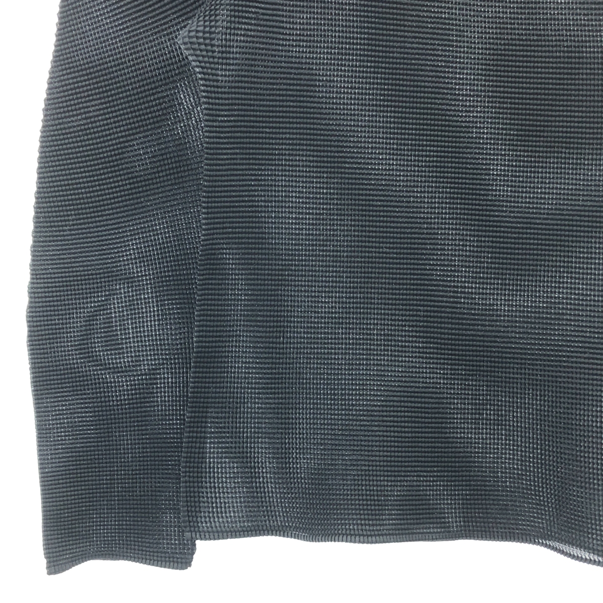 me ISSEY MIYAKE / ミーイッセイミヤケ ハイネック プリーツ カットソー