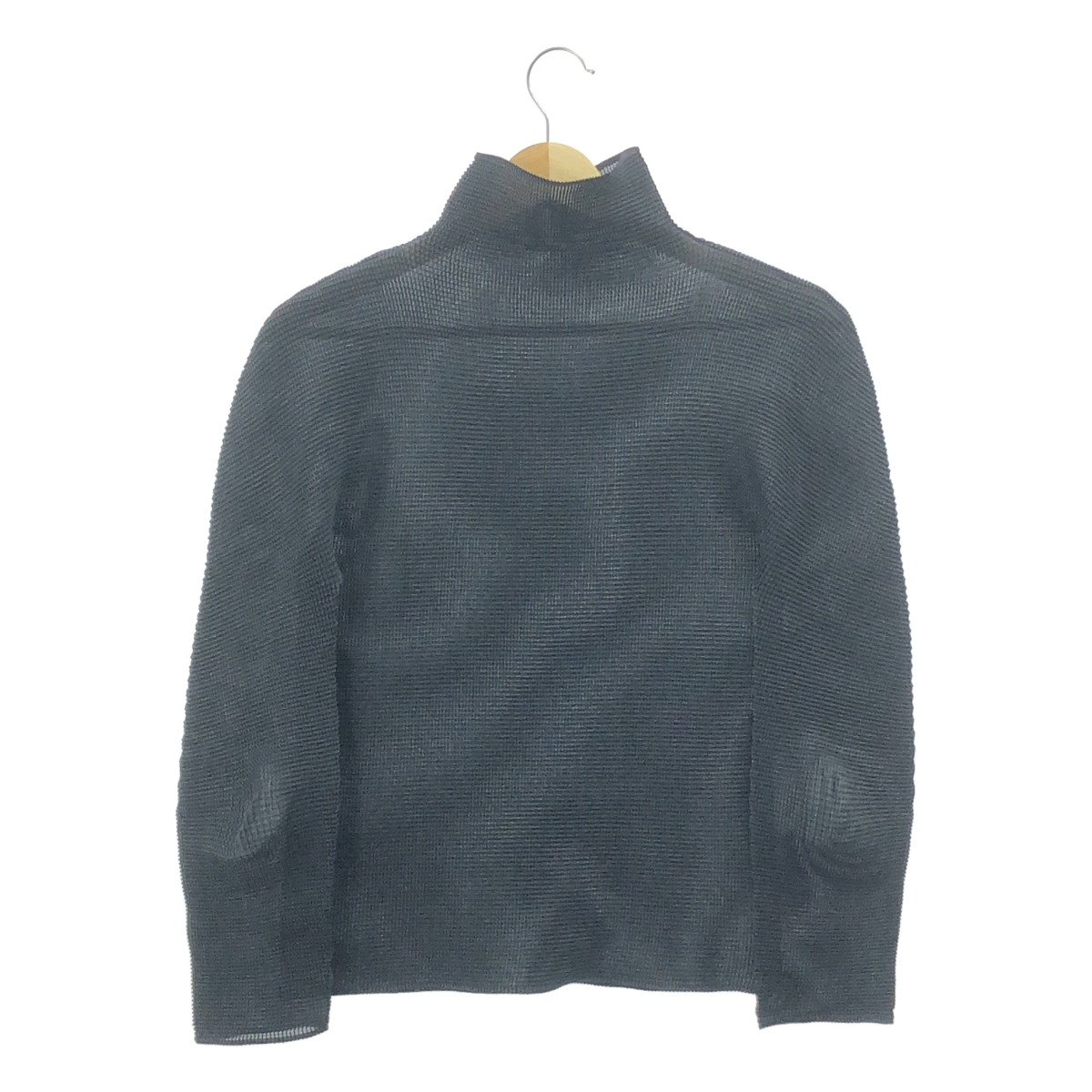 me ISSEY MIYAKE / ミーイッセイミヤケ ハイネック プリーツ カットソー