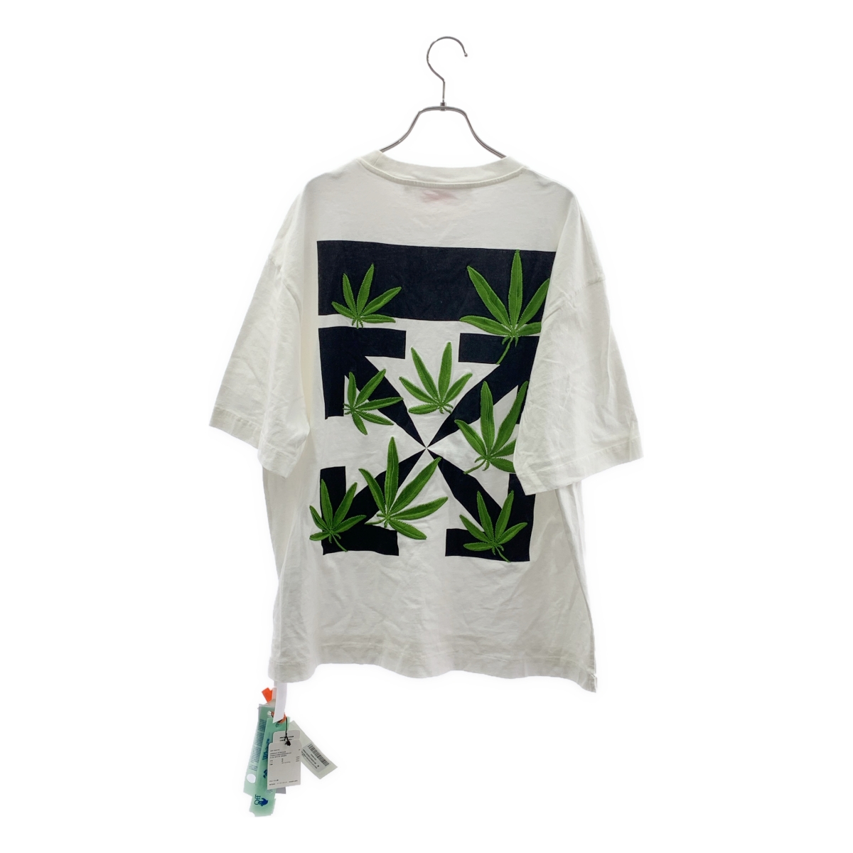 Off-White / オフホワイト Weed Arrows 刺しゅう プリントTシャツ