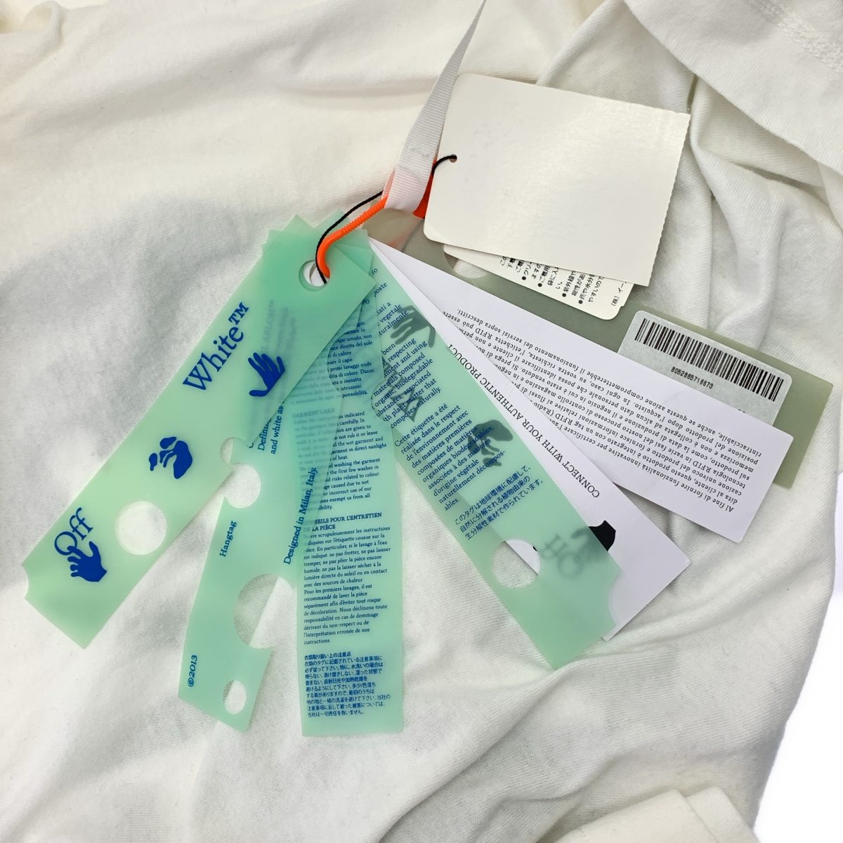 Off-White / オフホワイト Weed Arrows 刺しゅう プリントTシャツ