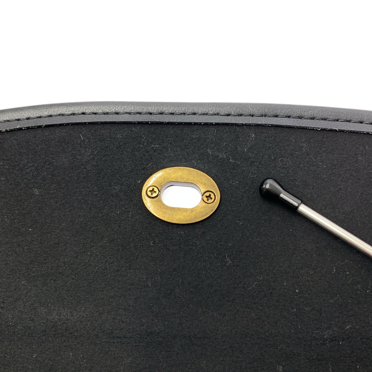 その他 レザー ターンロック フラップ ショルダーバッグ