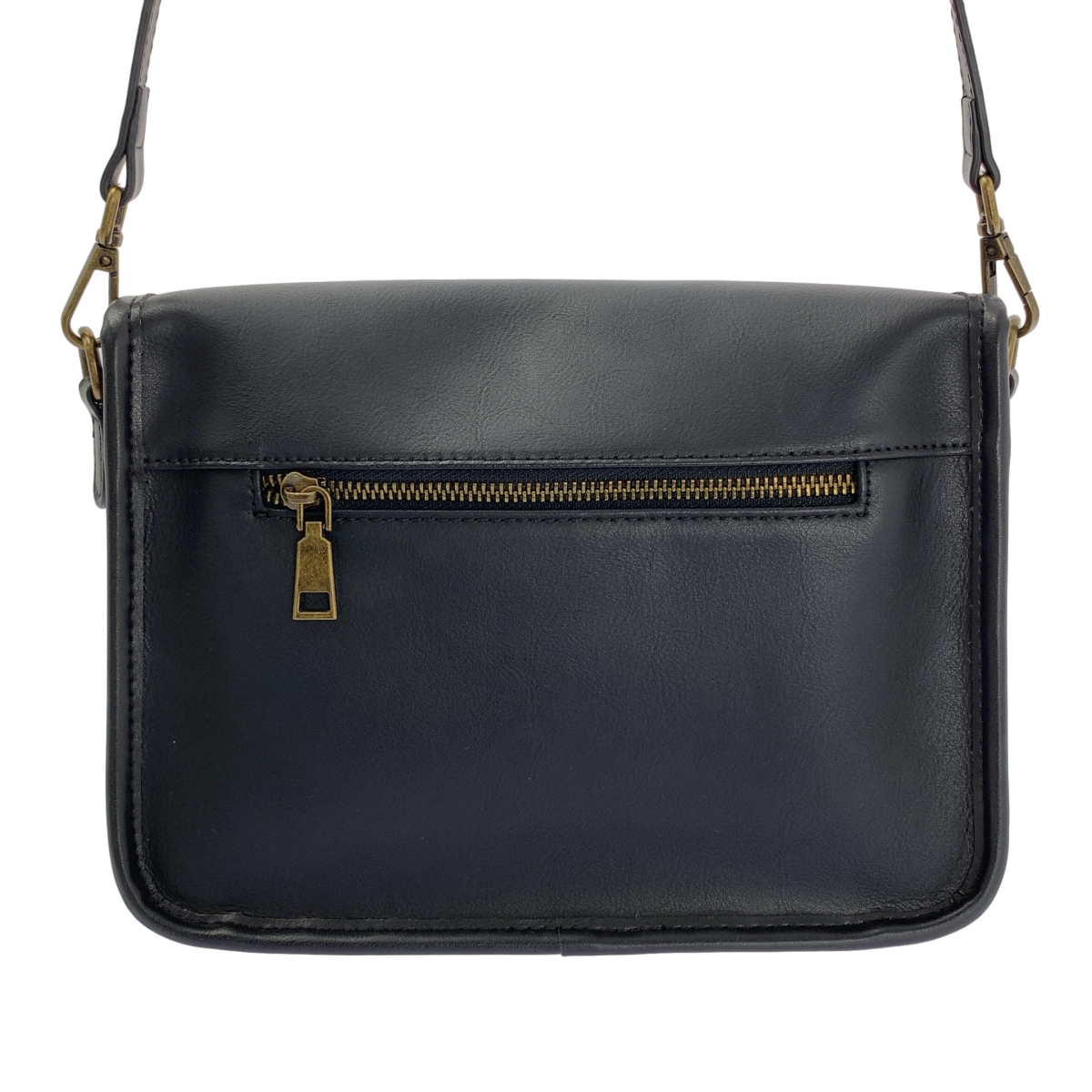 その他 レザー ターンロック フラップ ショルダーバッグ