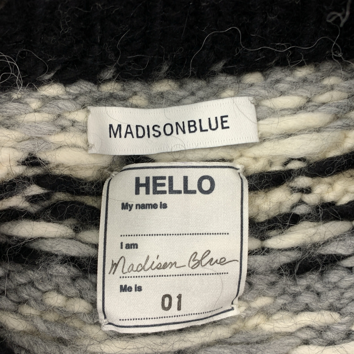 MADISON BLUE / マディソンブルー NORDIC SWEATER / アルパカ ウール ノルディック ニット セーター