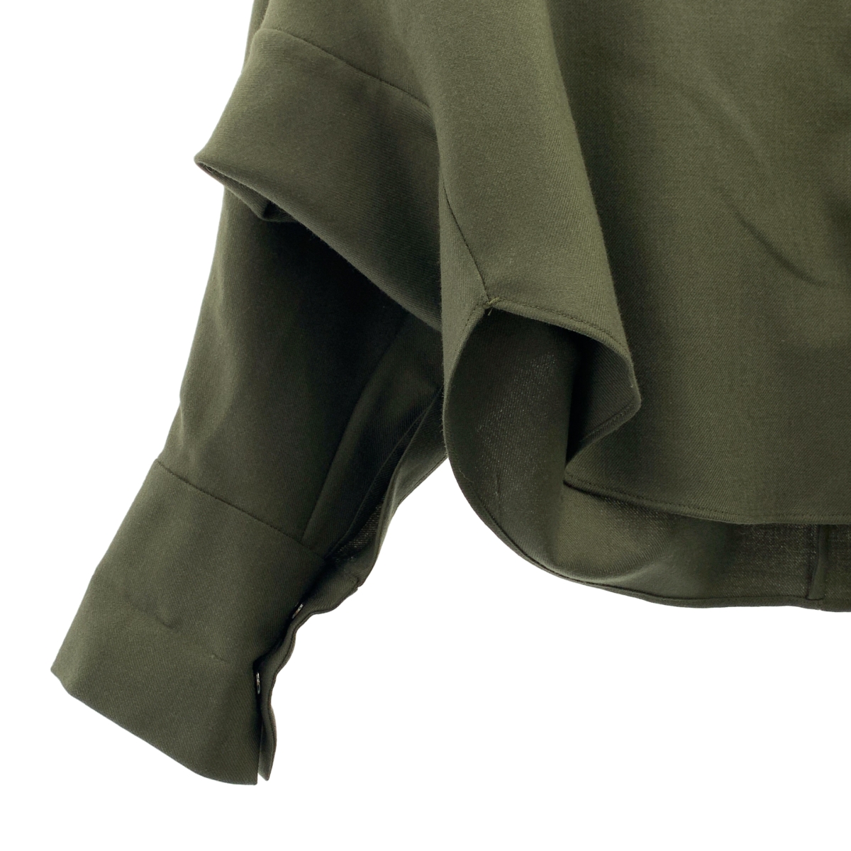 SUPPORT SURFACE / サポートサーフェス ウール ポリエステル ドルマンスリーブシャツ