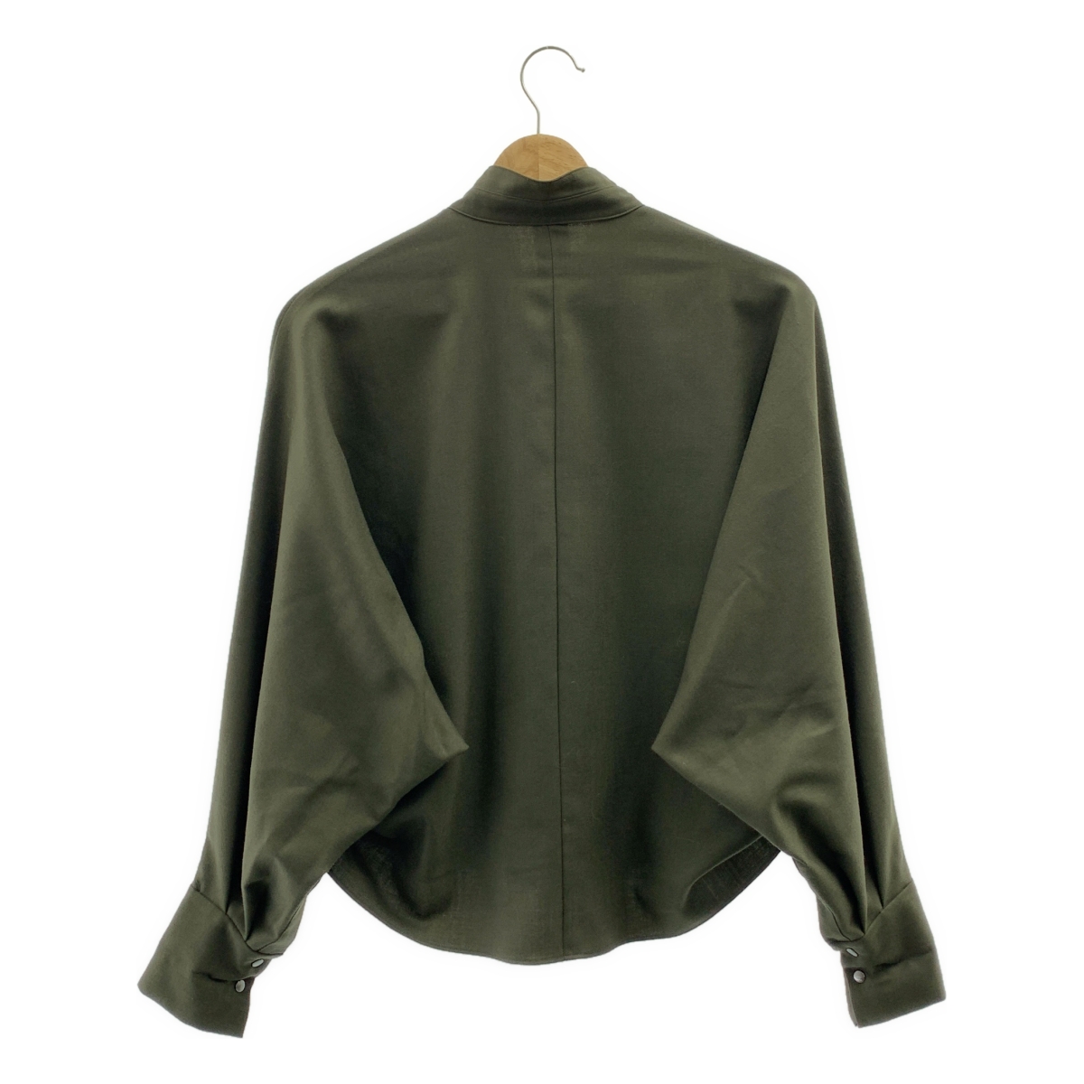 SUPPORT SURFACE / サポートサーフェス ウール ポリエステル ドルマンスリーブシャツ