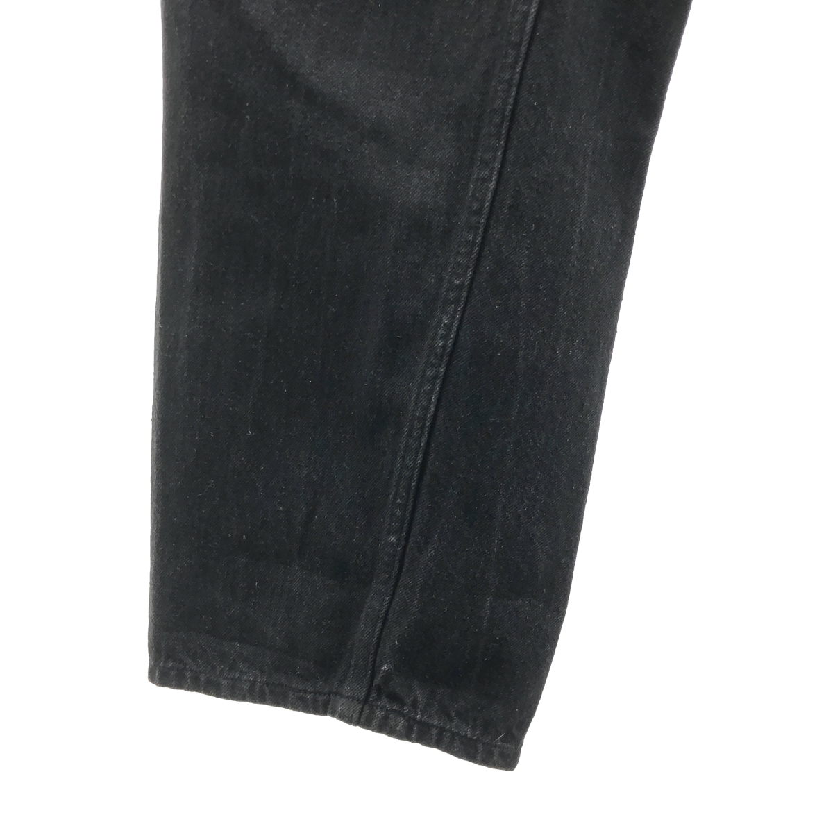 COMOLI / コモリ ベルテッド ワイド テーパード デニムパンツ