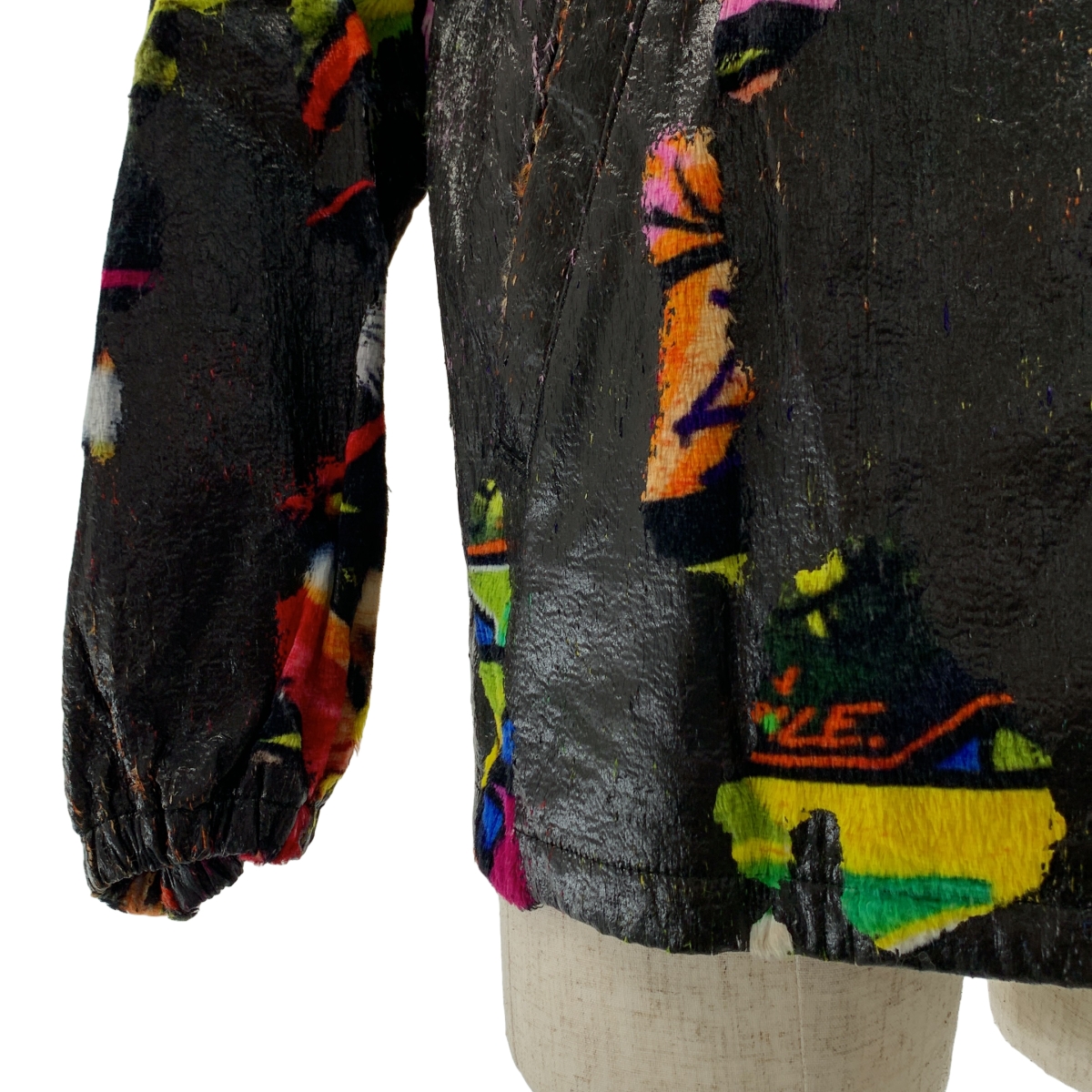 COMME des GARCONS HOMME PLUS / コムデギャルソンオムプリュス コーティング バックロゴ ドローストリング コーチジャケット