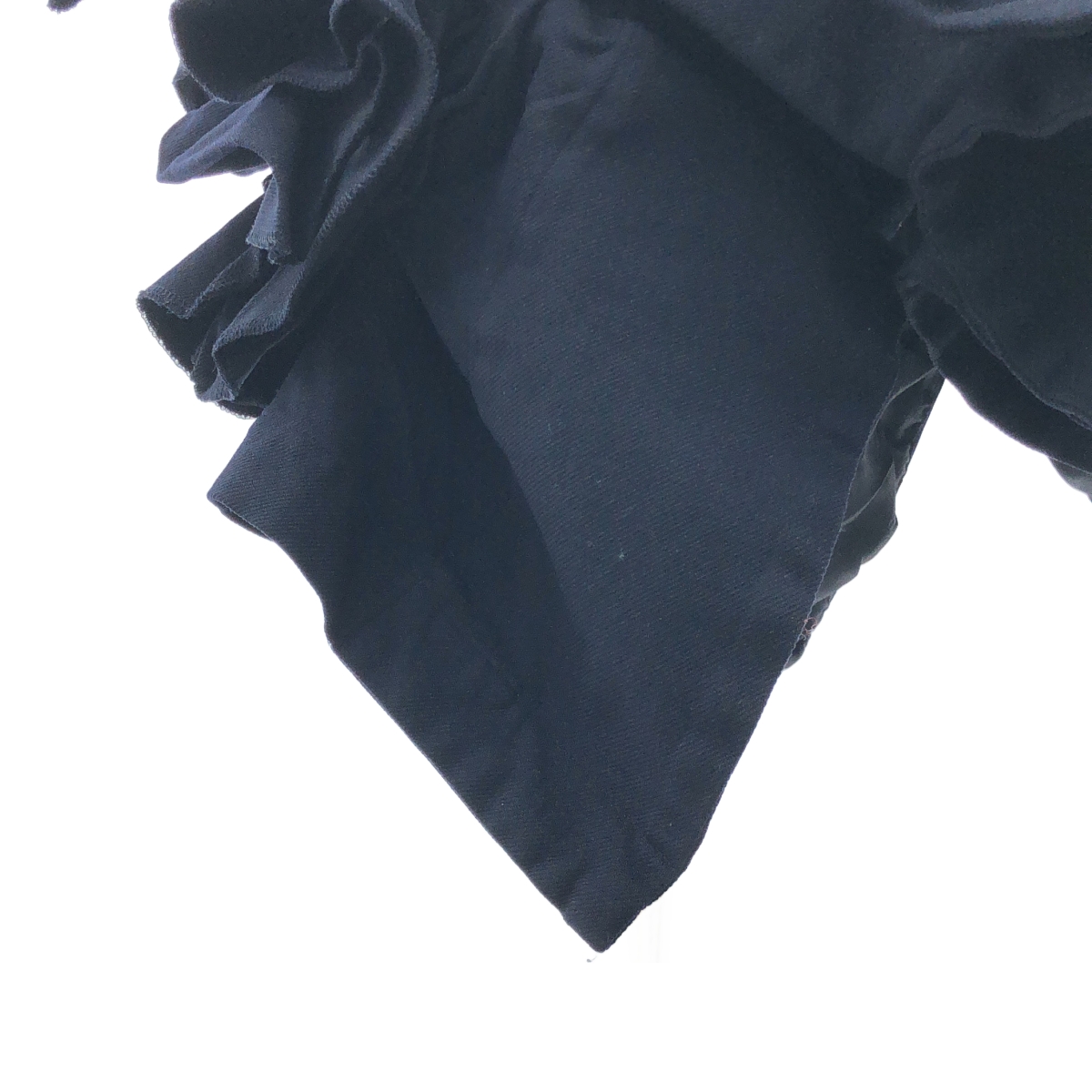 COMME des GARCONS / コムデギャルソン ポリエステル 縮絨 シアー 切替 変形 ジャケット