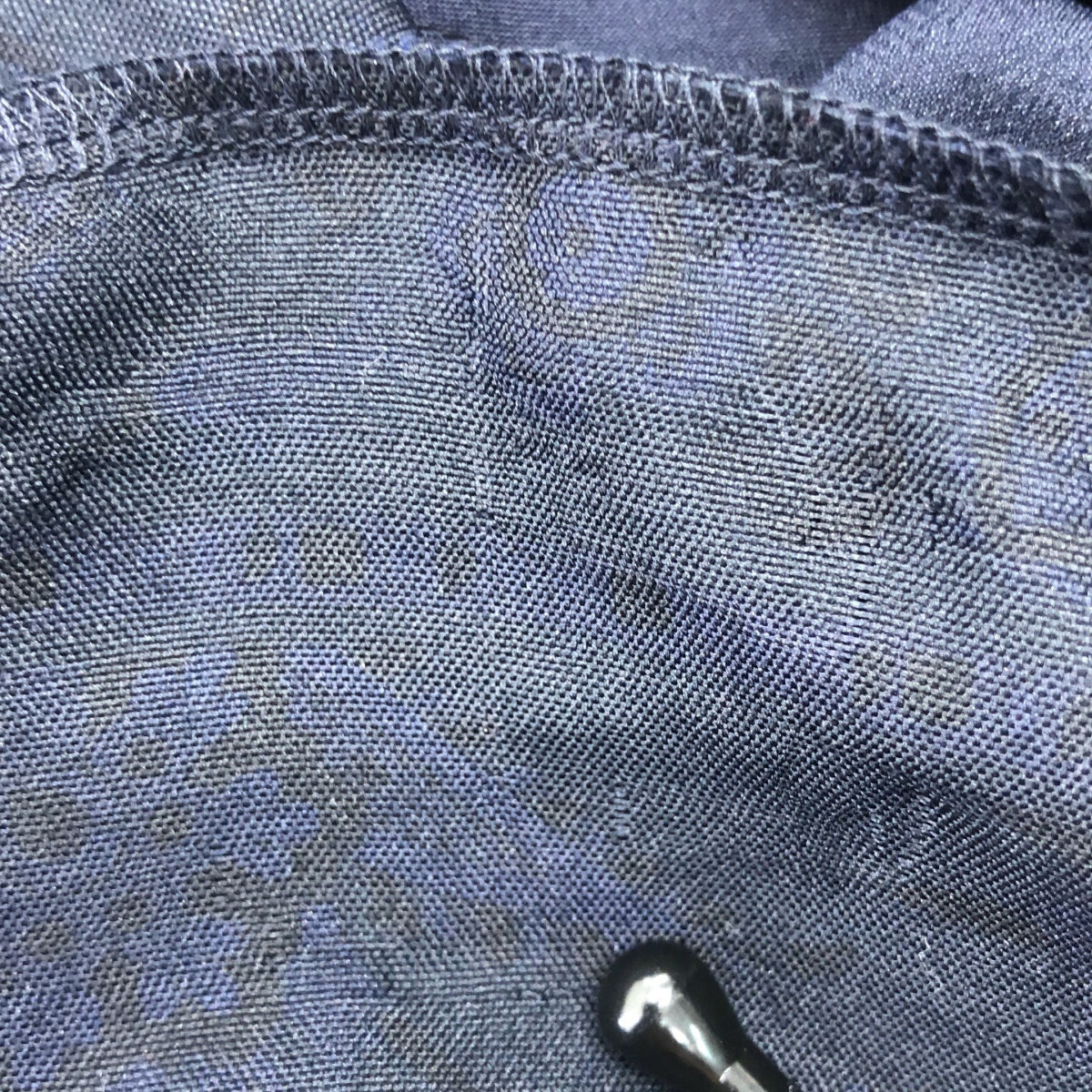 COMME des GARCONS / コムデギャルソン ポリエステル 縮絨 シアー 切替 変形 ジャケット