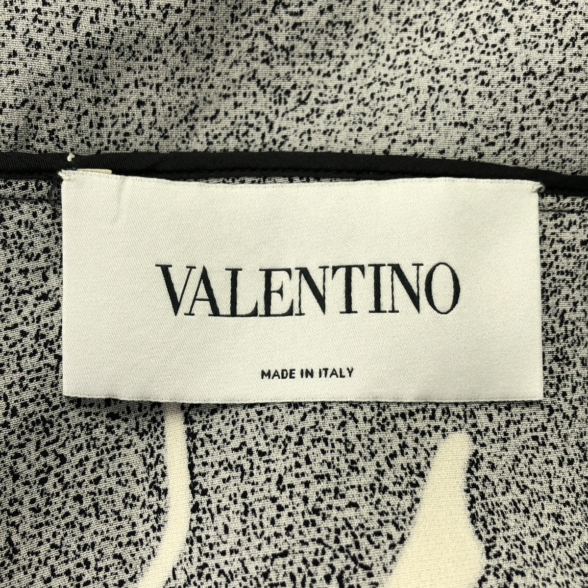 VALENTINO / ヴァレンティノ パンサープリント レイヤード ポンチョ ワンピース