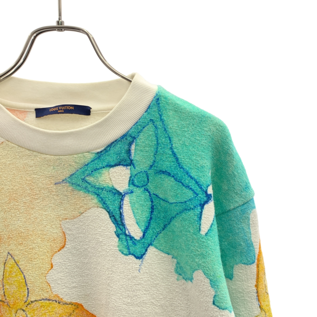 Louis Vuitton / ルイヴィトン ウォーターカラー ジャイアントモノグラム プリント クルーネックスウェット