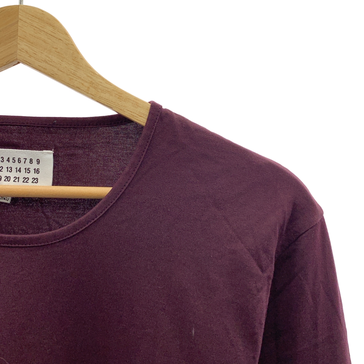 Maison Margiela / メゾンマルジェラ コットン クルーネック ロングスリーブTシャツ