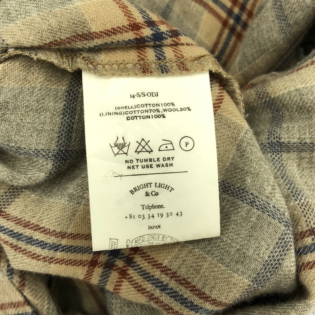 OLD JOE BRAND / オールドジョー OILED DRIVING JACKET / オイルドドライビング スイングトップ ジャケット / 総柄裏地