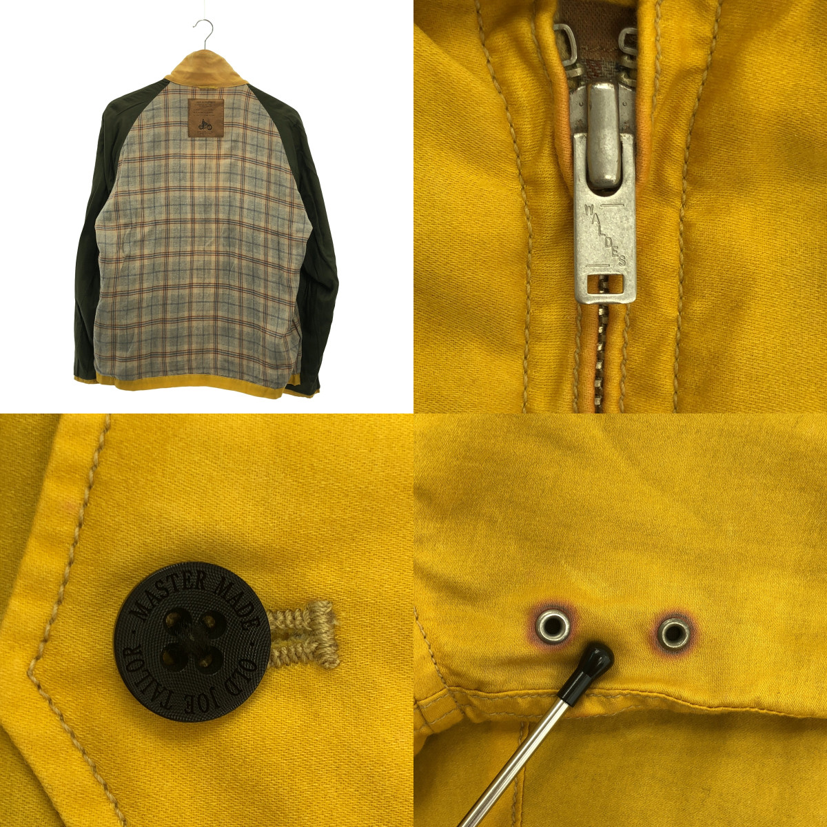 OLD JOE BRAND / オールドジョー OILED DRIVING JACKET / オイルドドライビング スイングトップ ジャケット / 総柄裏地