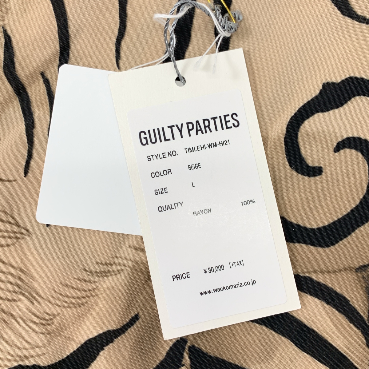 WACKO MARIA / ワコマリア × TIMLEHI / HAWAIIAN SHORTS レーヨン ハワイアンショーツ