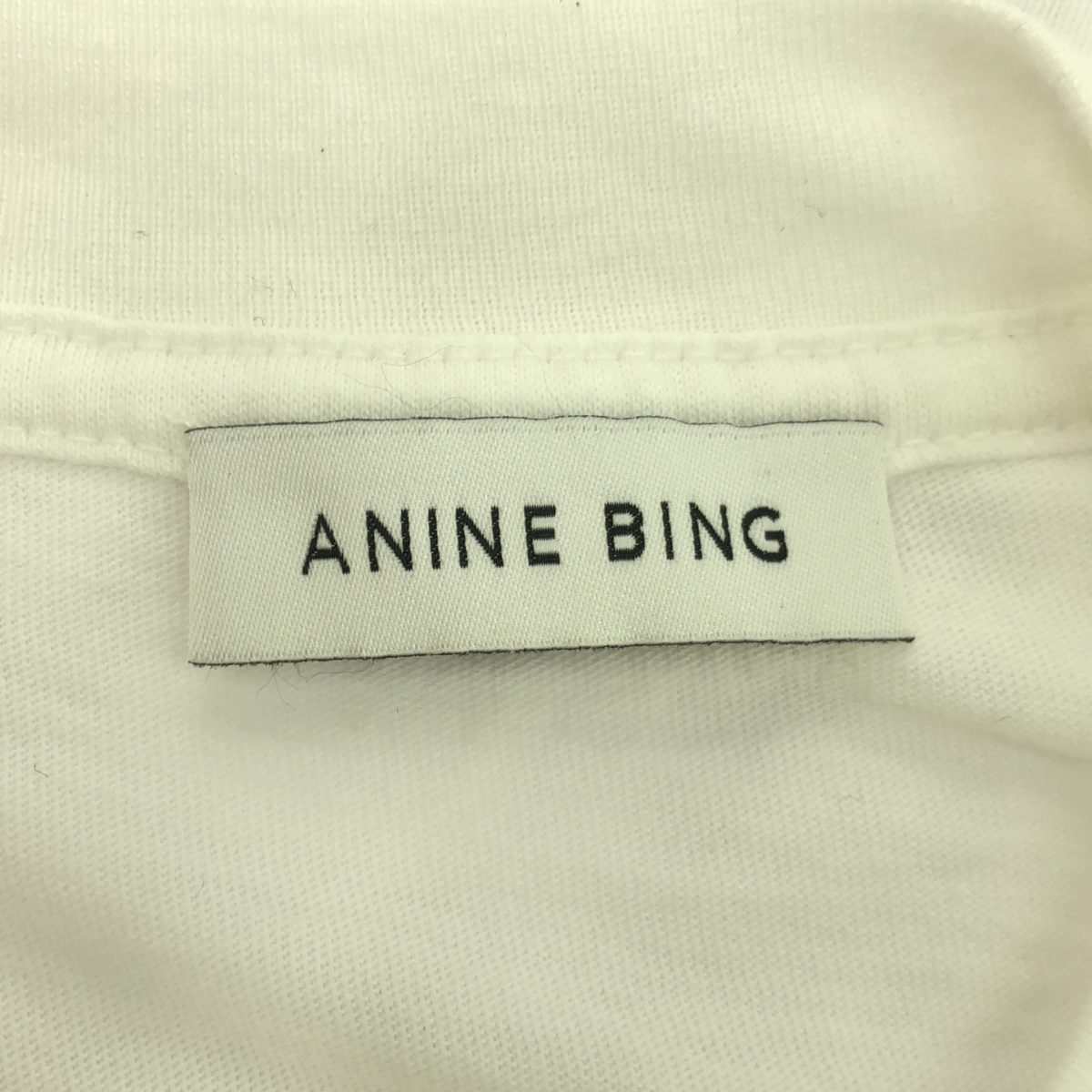 ANINE BING / アニンビン コットン KATE MOSS プリント Tシャツ