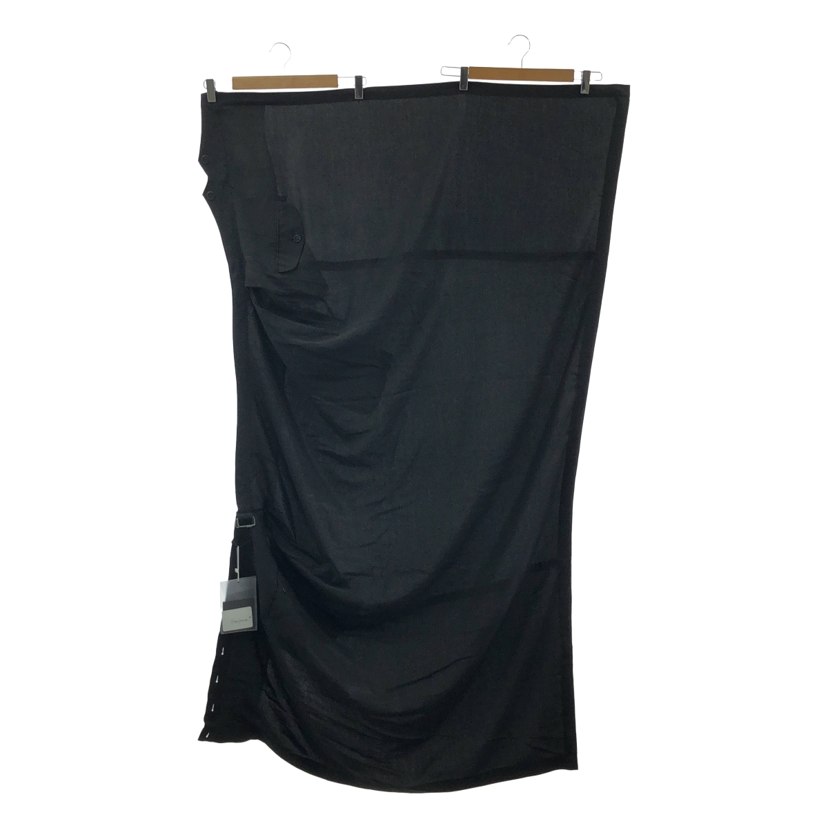 YOHJI YAMAMOTO POUR HOMME / ヨウジヤマモトプールオム Cu/Ry/S GABARDINE PEG TOP SKIRT / アジャスター ワイド スカート