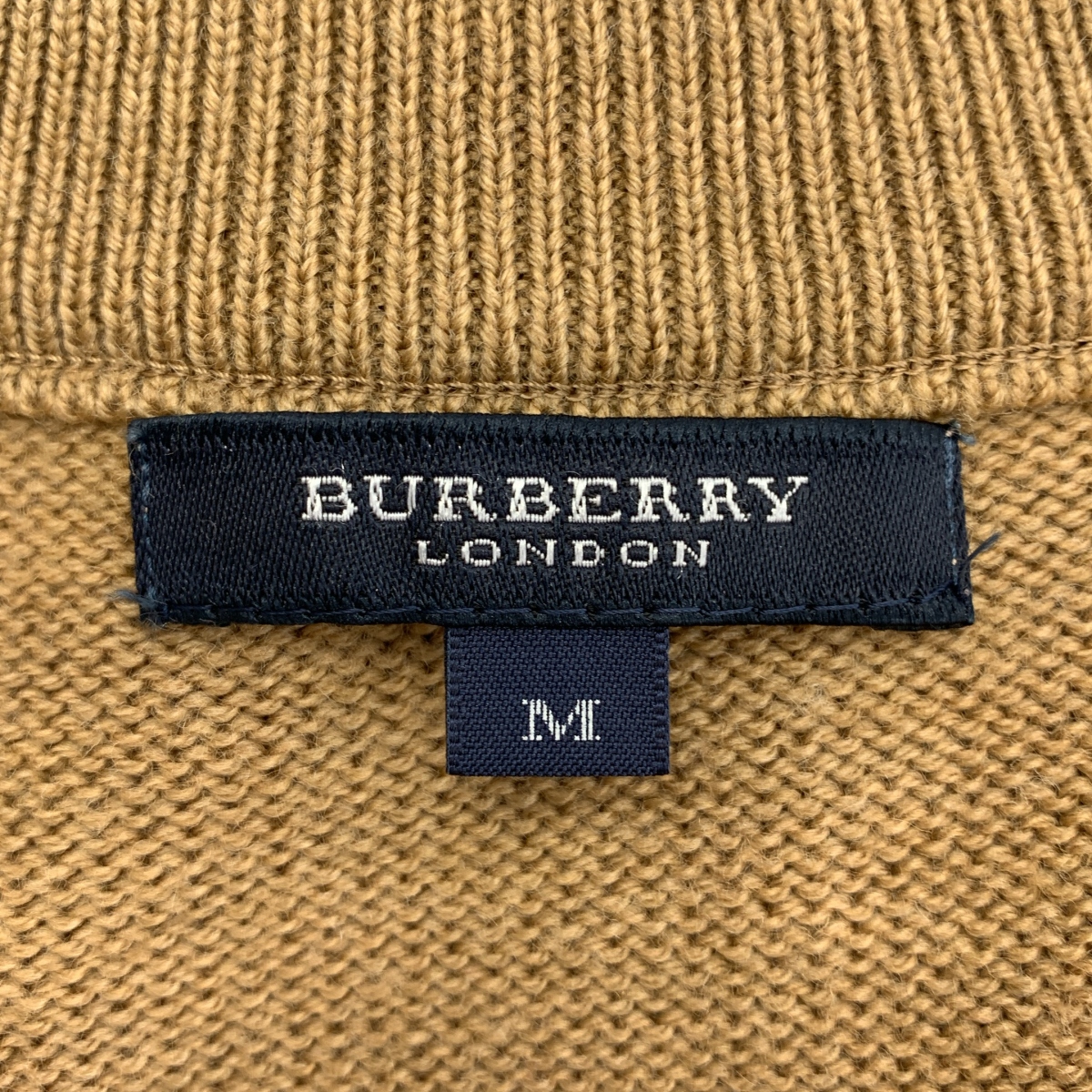 BURBERRY LONDON / バーバリーロンドン ウール ケーブルニット ベスト
