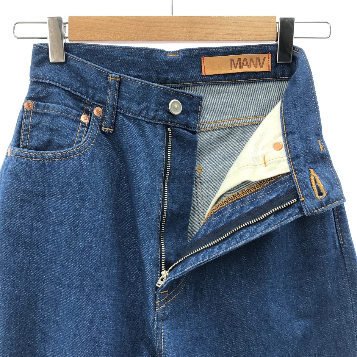 M53. / エムゴーサン NORMA JEAN ハイライズ テーパード デニムパンツ