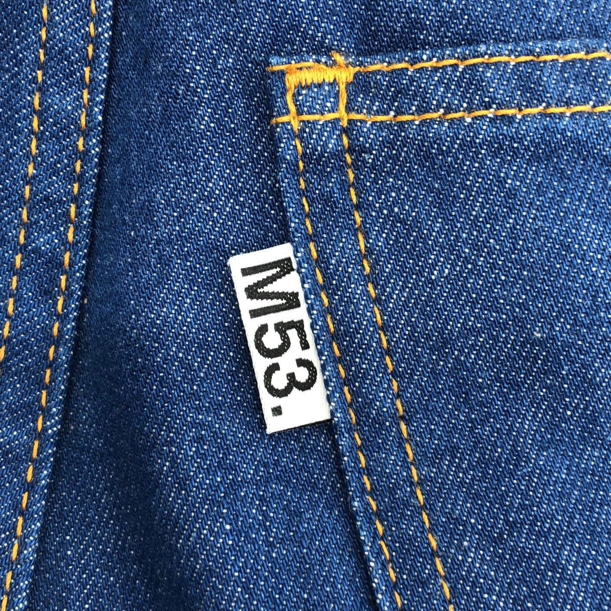 M53. / エムゴーサン NORMA JEAN ハイライズ テーパード デニムパンツ