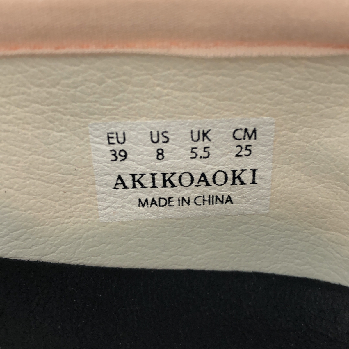 AKIKOAOKI / アキコアオキ Giselle satin ストラップ シューズ