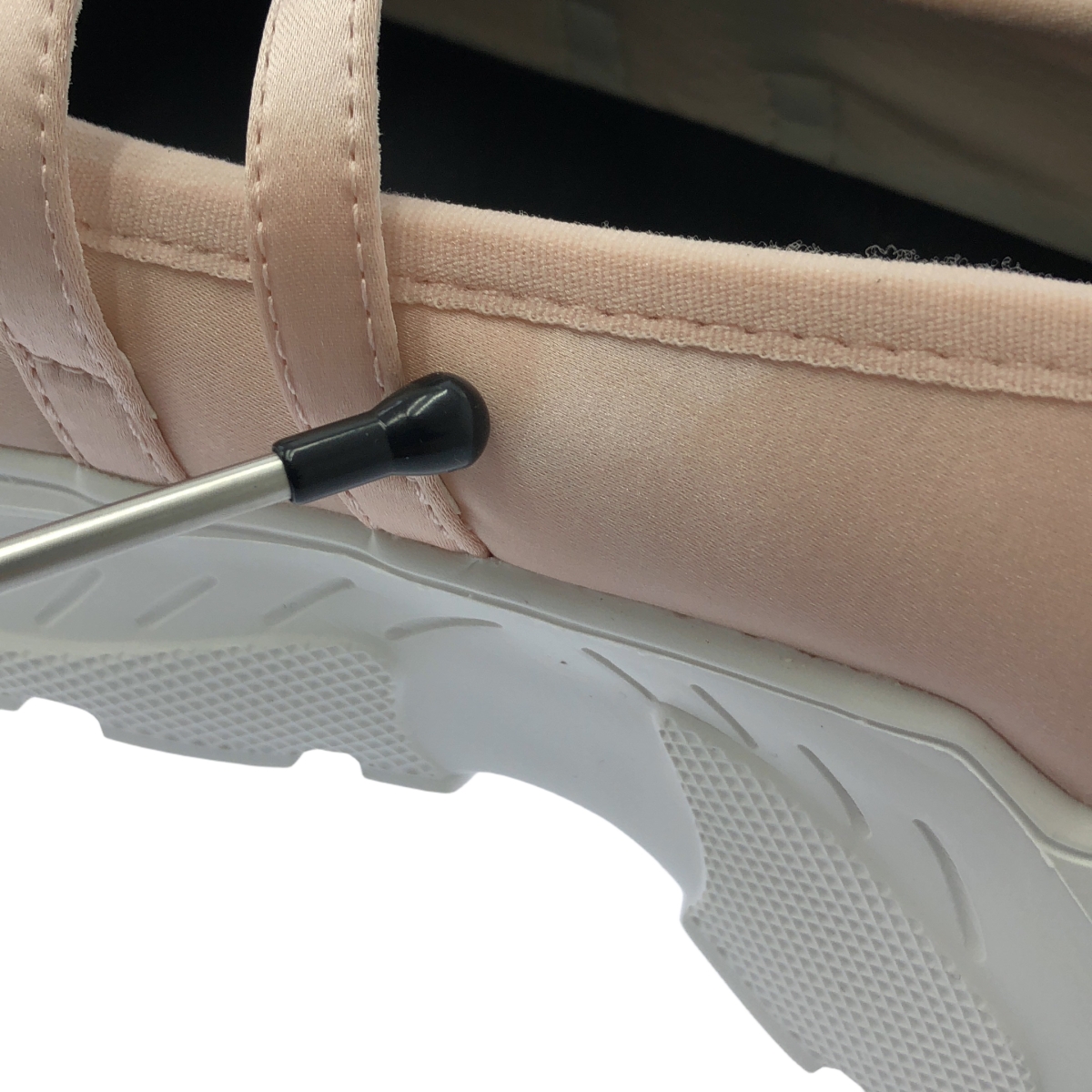 AKIKOAOKI / アキコアオキ Giselle satin ストラップ シューズ