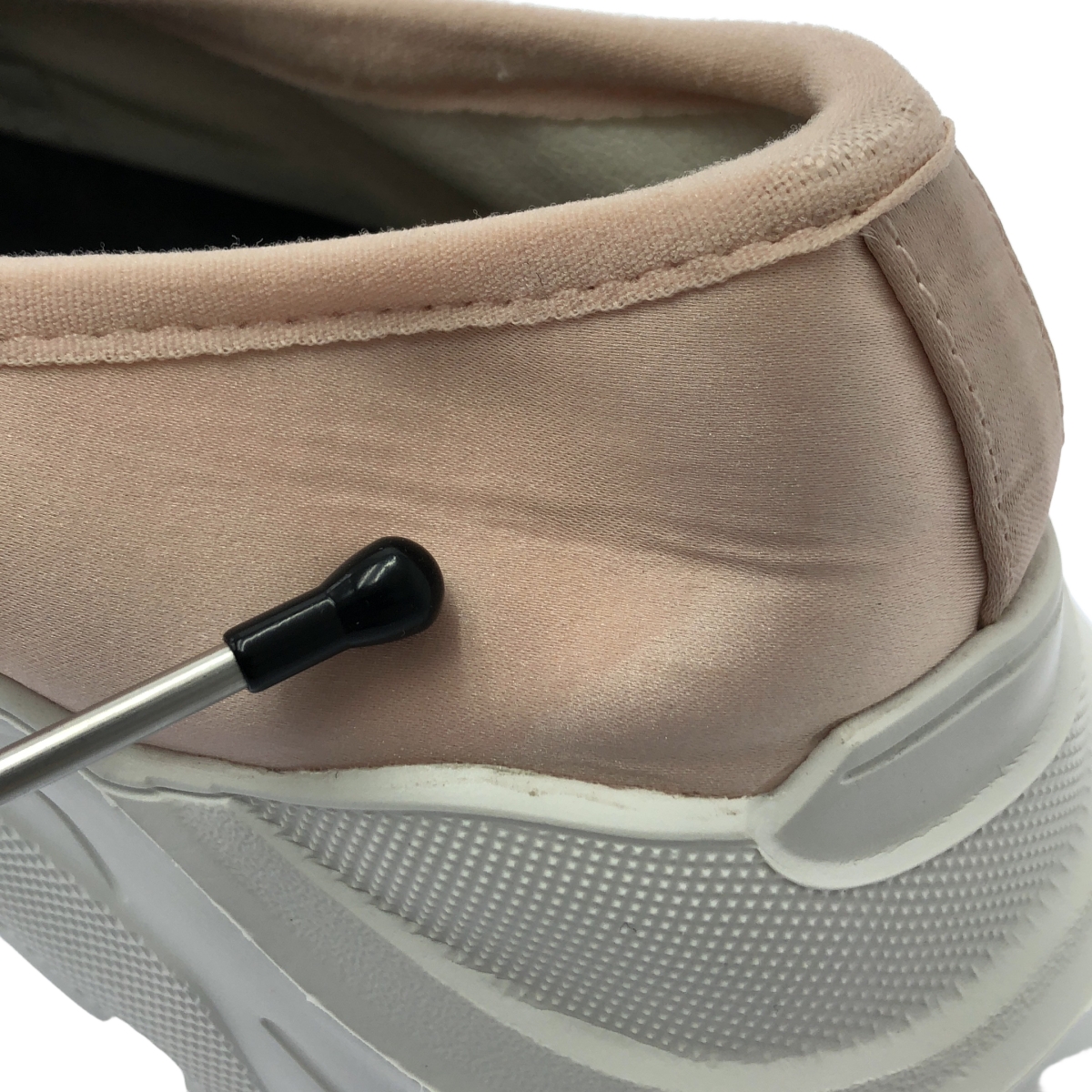 AKIKOAOKI / アキコアオキ Giselle satin ストラップ シューズ