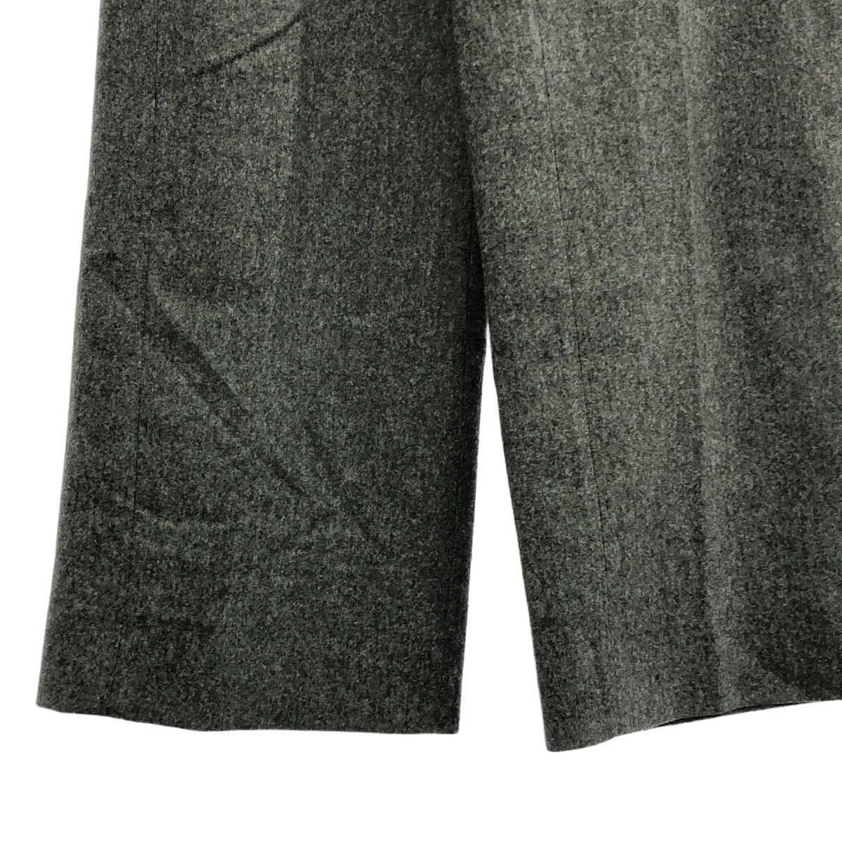 S MAX MARA / エスマックスマーラ ウール センタープレス ワイド パンツ