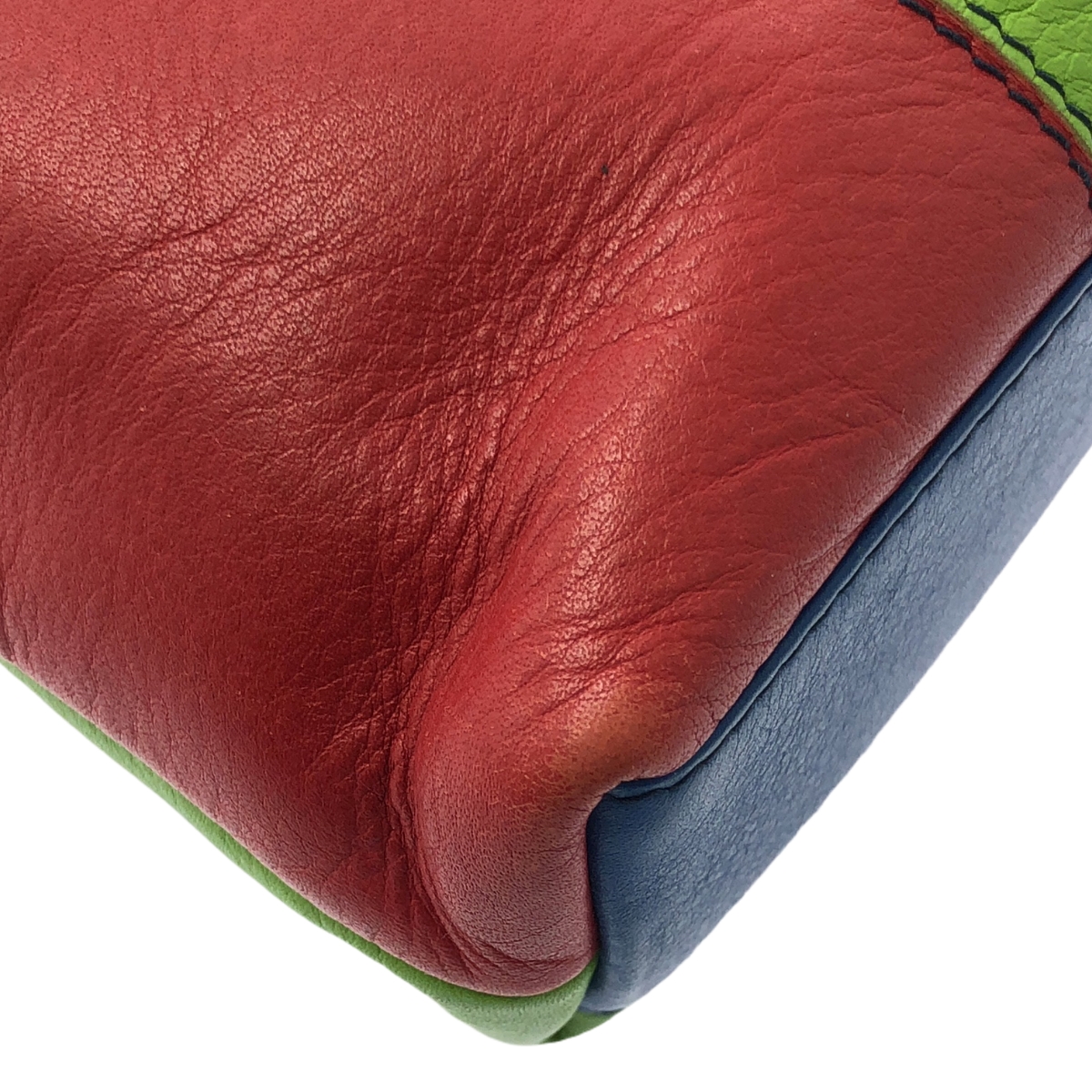 COMME des GARCONS COMME des GARCONS / コムコム レザー パッチワーク ハンド トートバッグ