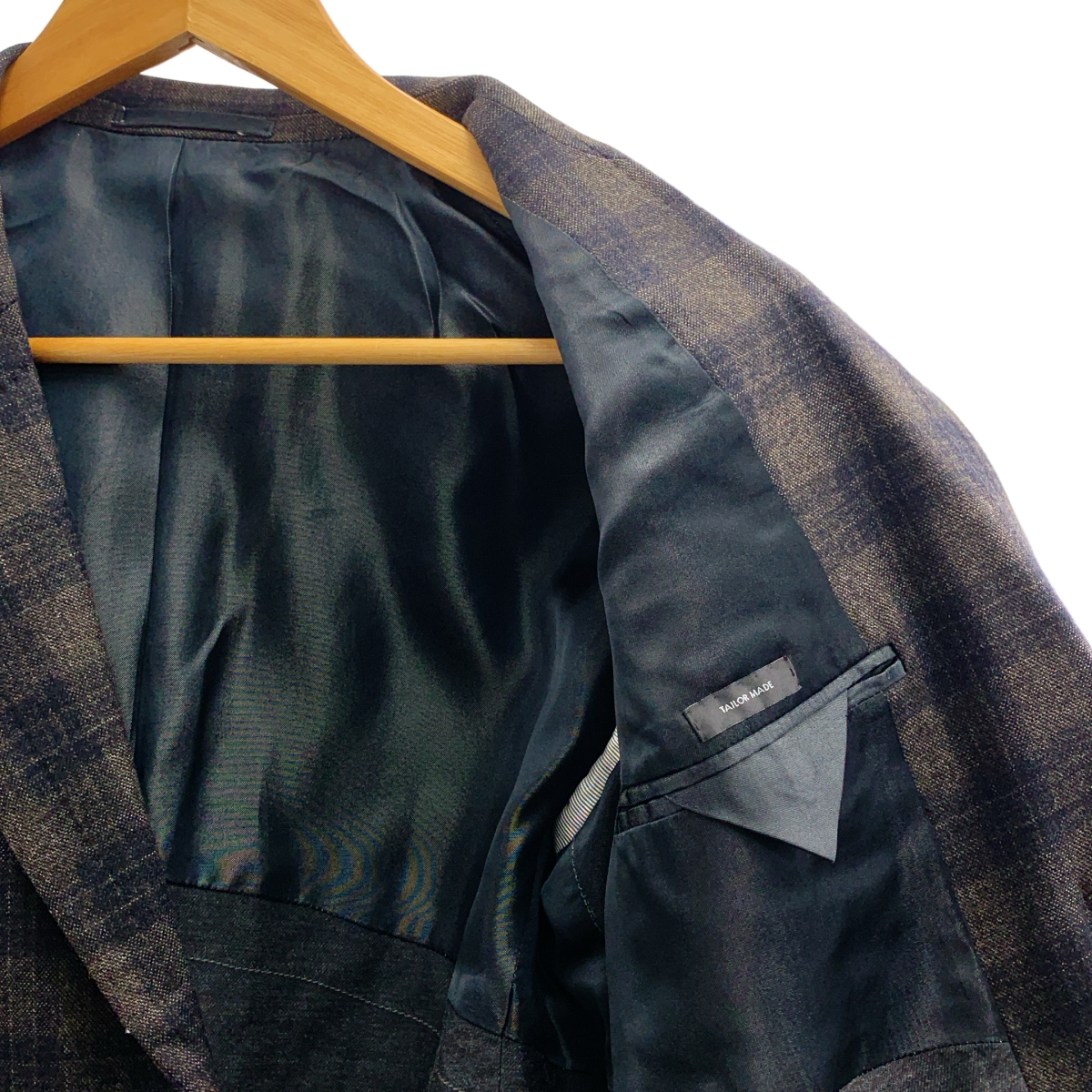 JIL SANDER / ジルサンダー ウール チェック テーラードジャケット