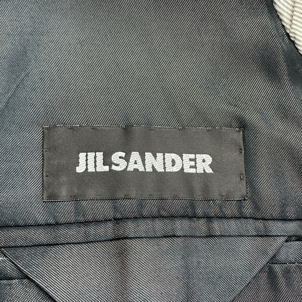 JIL SANDER / ジルサンダー ウール チェック テーラードジャケット