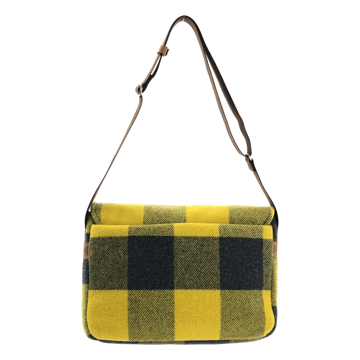 Vivienne Westwood / ヴィヴィアンウエストウッド ウール チェック メッセンジャーバッグ