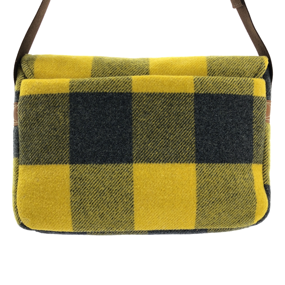Vivienne Westwood / ヴィヴィアンウエストウッド ウール チェック メッセンジャーバッグ