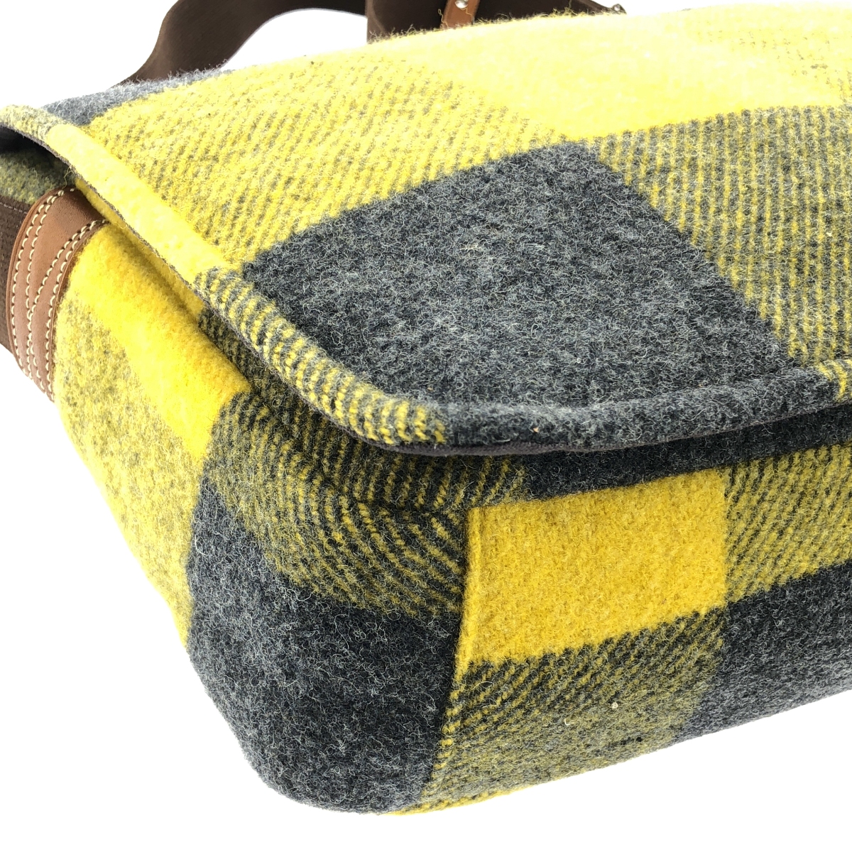 Vivienne Westwood / ヴィヴィアンウエストウッド ウール チェック メッセンジャーバッグ