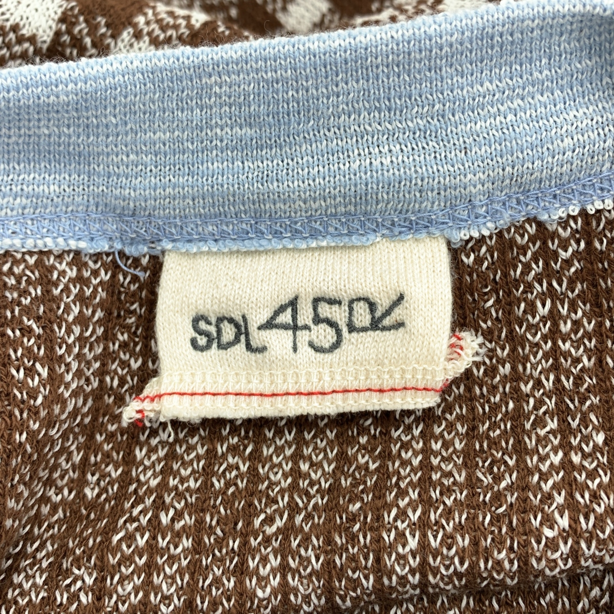 45r / フォーティファイブアール ギンガムチェックジャカードのMキャミ