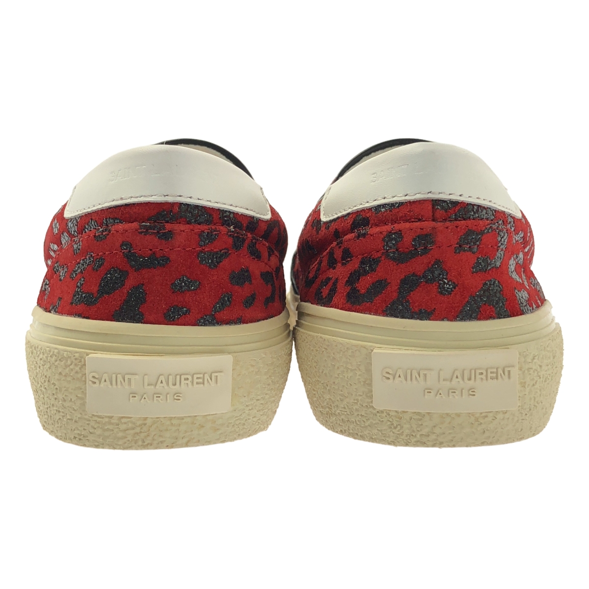 SAINT LAURENT / サンローラン ベイビーキャット 総柄 スリッポン スニーカー
