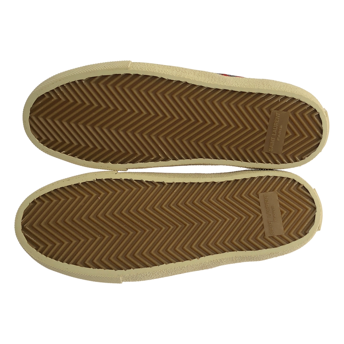 SAINT LAURENT / サンローラン ベイビーキャット 総柄 スリッポン スニーカー