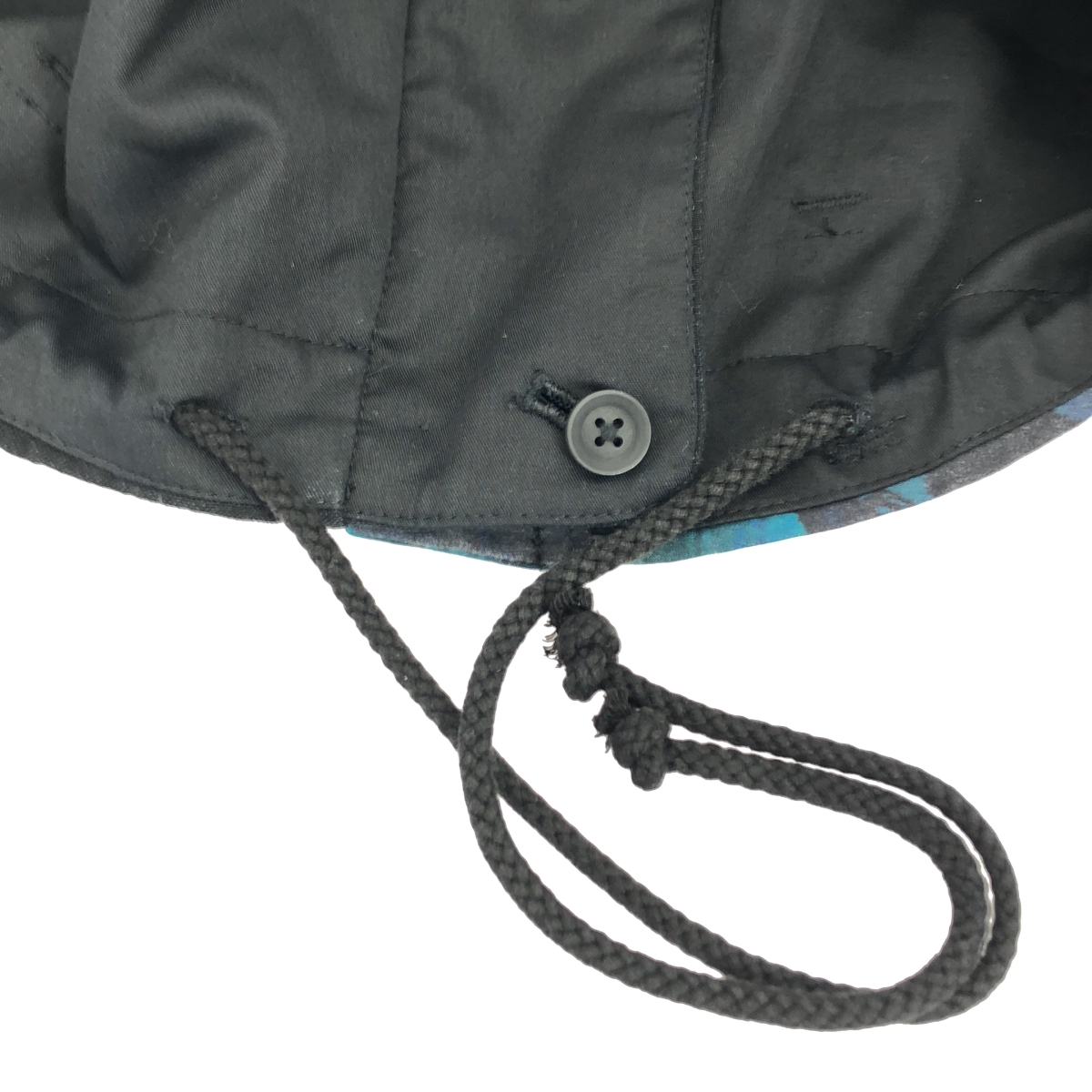 YOHJI YAMAMOTO POUR HOMME / ヨウジヤマモトプールオム FOUNTAIN PRINT PANTS / ファウンテン プリント ドローストリング ワイド パンツ / 裏地付き