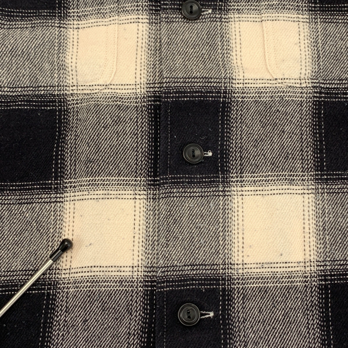 N.HOOLYWOOD / エヌハリウッド compile line コットン ネルシャツ