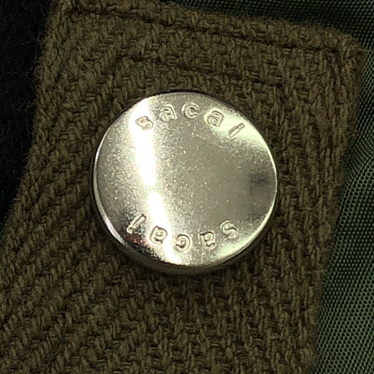 sacai / サカイ Sponge Sweat MA-1 Pullover / 異素材 切替 再構築 ドッキング スポンジ スウェット