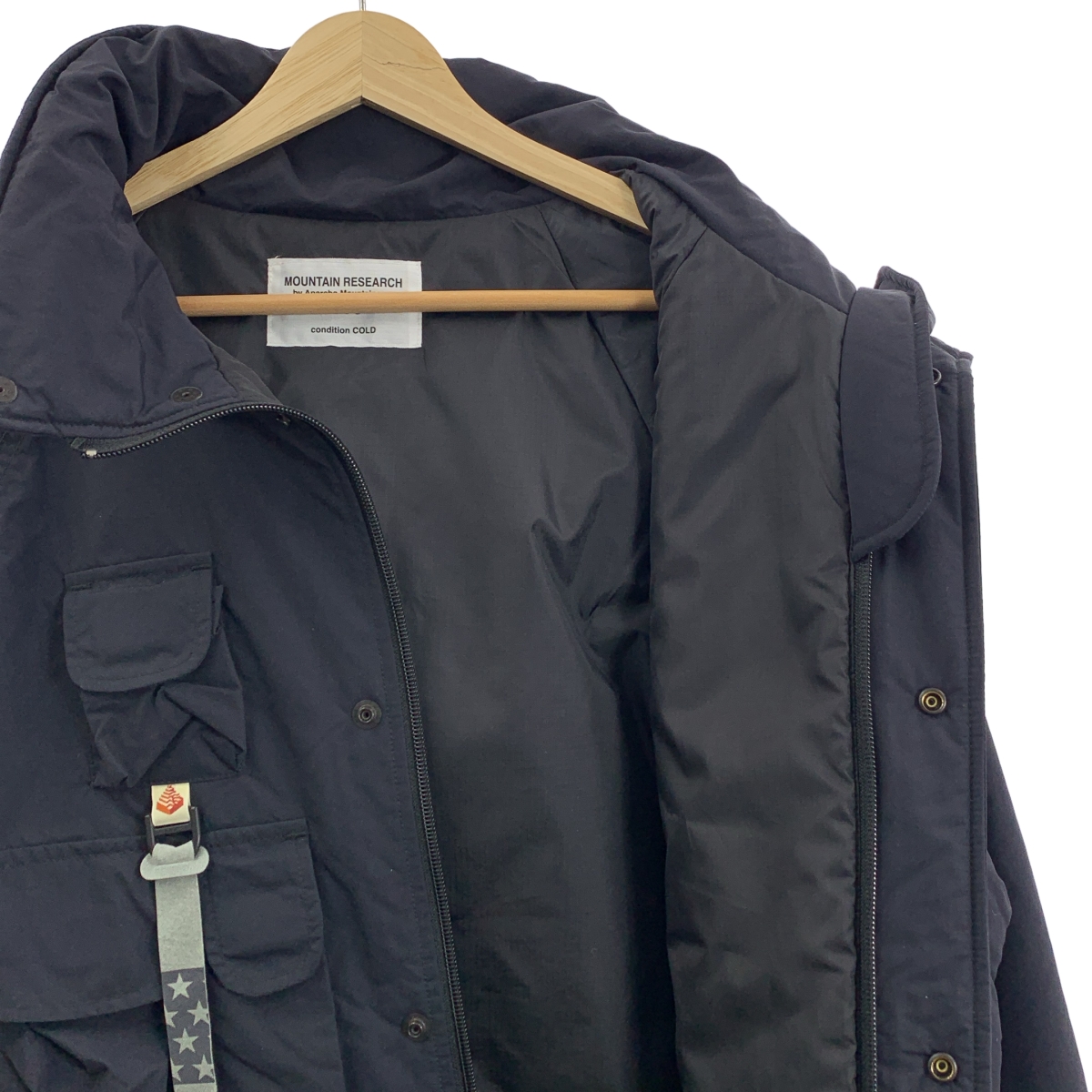 Mountain Research / マウンテンリサーチ Phishing JKT / フルジップ ジャケット ブルゾン / 着脱可フード