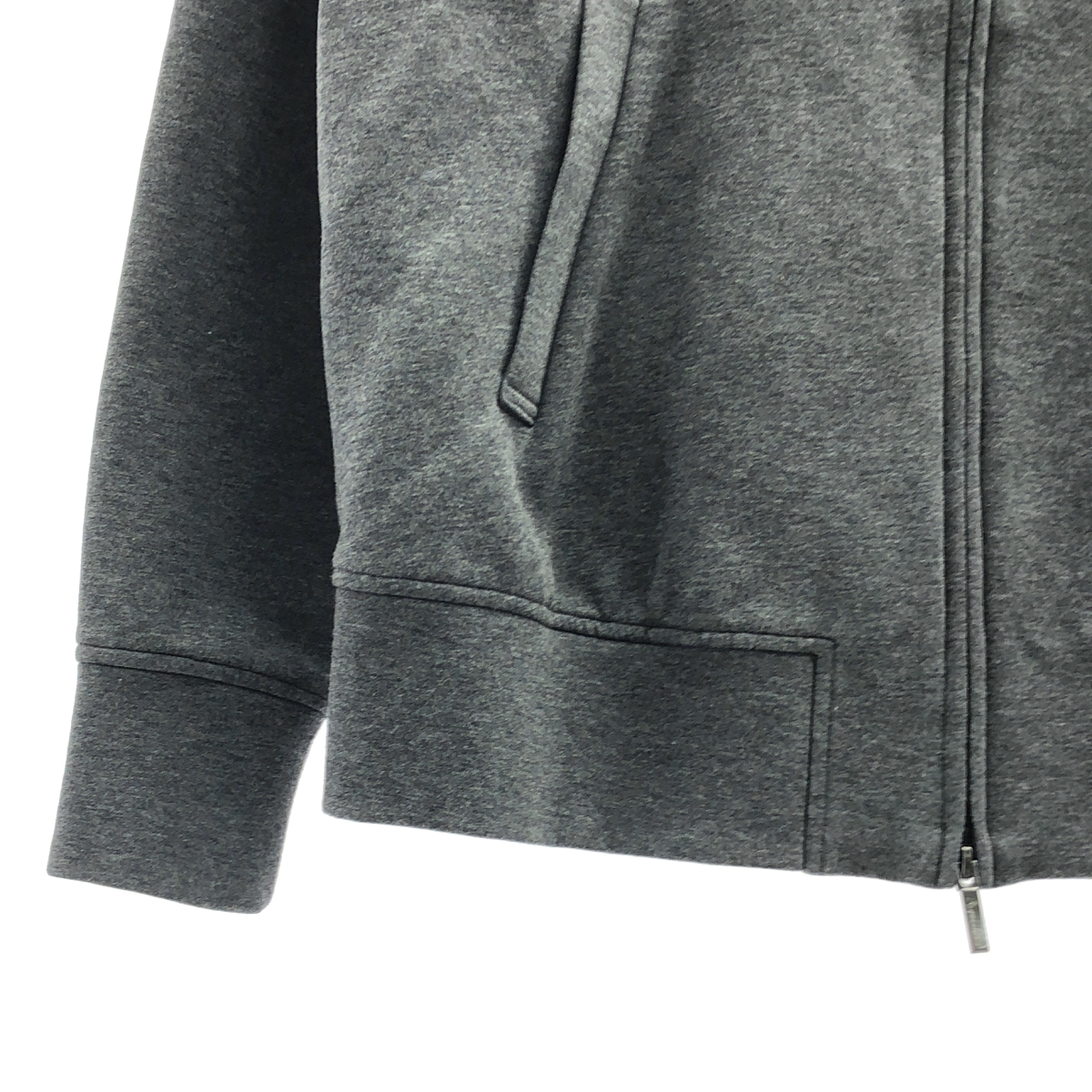 AQUASCUTUM / アクアスキュータム ダンボール ジップアップ スウェット フーディー