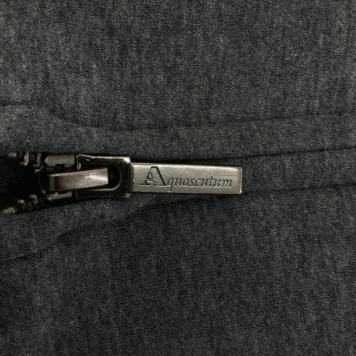 AQUASCUTUM / アクアスキュータム ダンボール ジップアップ スウェット フーディー