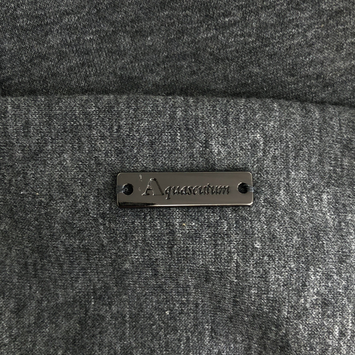 AQUASCUTUM / アクアスキュータム ダンボール ジップアップ スウェット フーディー