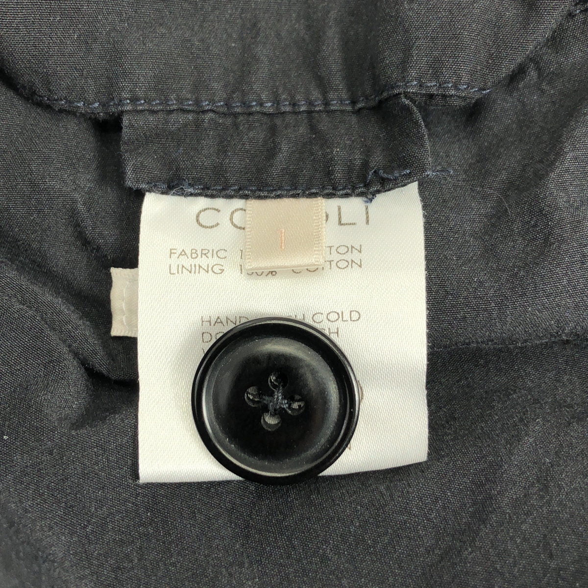 COMOLI / コモリ 製品染め 中綿 チェスターコート