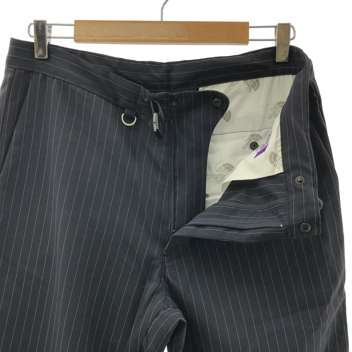 THE NORTH FACE PURPLE LABEL / ザノースフェイスパープルレーベル Polyester Tropical Stripe Field Pants / NT5710N ストライプ フィールド パンツ