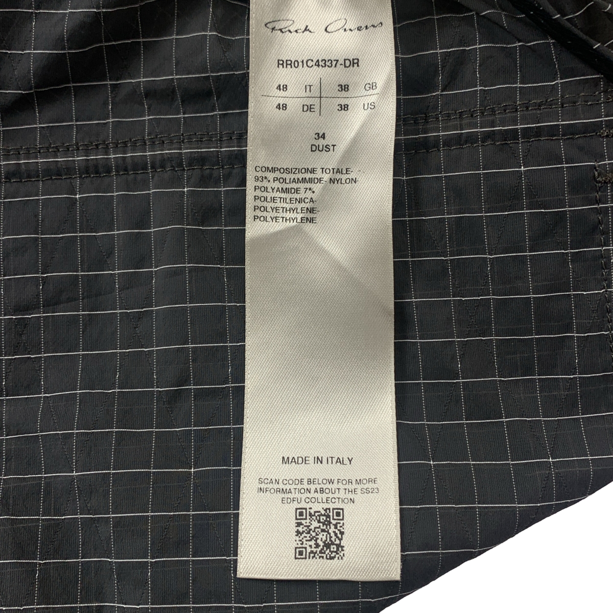 Rick Owens / リックオウエンス EDFU Mastodon Cargo Pants マストドン カーゴパンツ