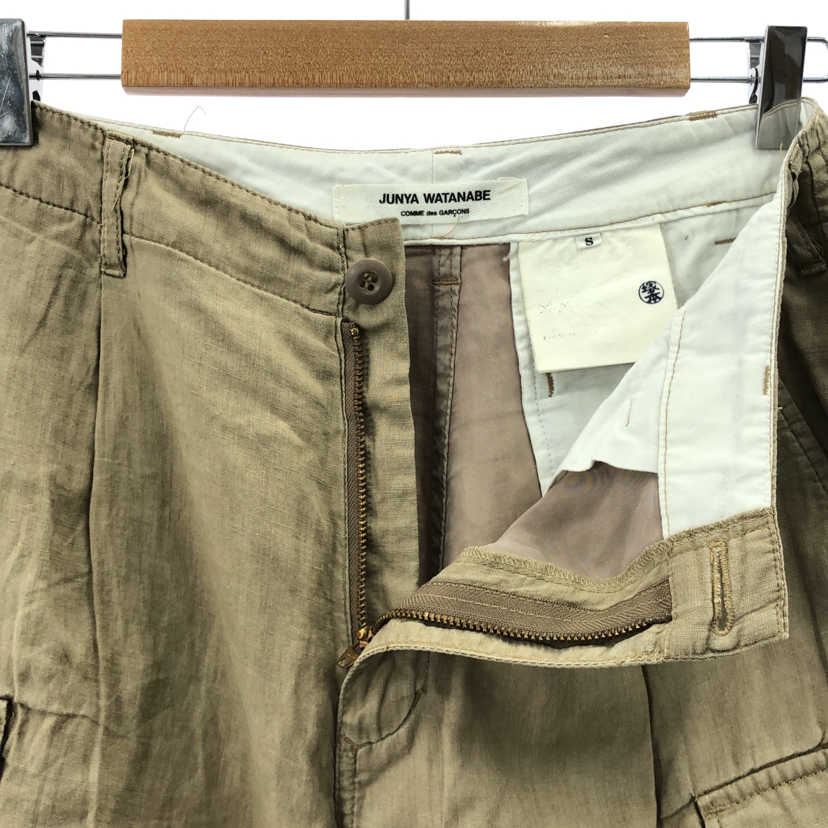 JUNYA WATANABE COMME des GARCONS / ジュンヤワタナベ リネン ハーフ カーゴパンツ