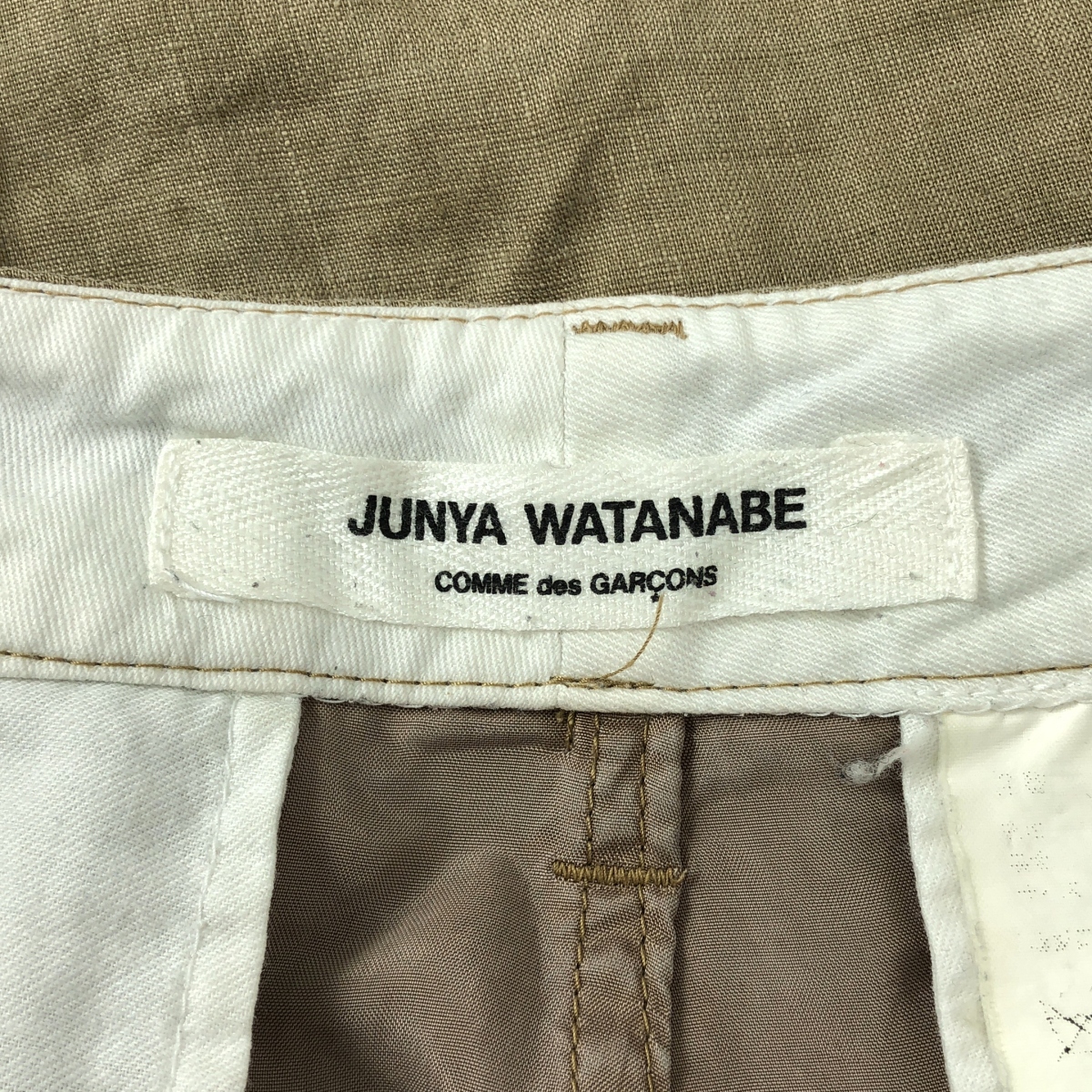 JUNYA WATANABE COMME des GARCONS / ジュンヤワタナベ リネン ハーフ カーゴパンツ