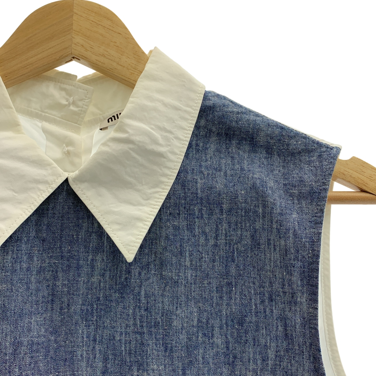 miu miu / ミュウミュウ セットアップ / ノースリーブシャツ / ギャザースカート